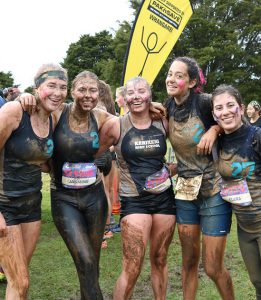 Kerikeri students at The Beast Mud Run